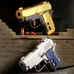 Mini M1911 Blaster Guns Toy Gun For Adults Boys Stress Shot Gun Ejecting Shells Birthday Gift Dropship TikTok