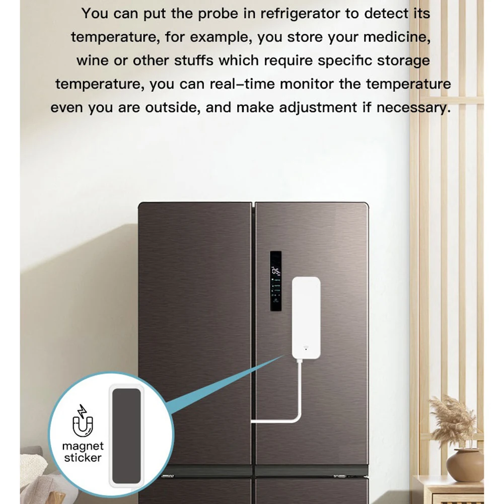 For Home Use Fish Tank Monitor WiFi Temperature Sensor Indoor Monitoring Historical Data Tracking Device Historical Tracking