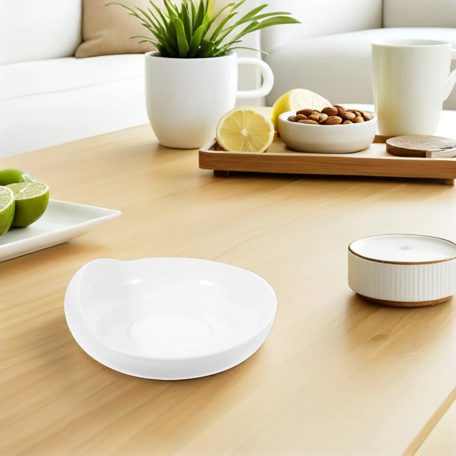 

2pcs Anti-Spill Food Tray for Elderly Self-Feeding Bowl Stable Base Easy Plate Disabled Adults Silicone Spillproof