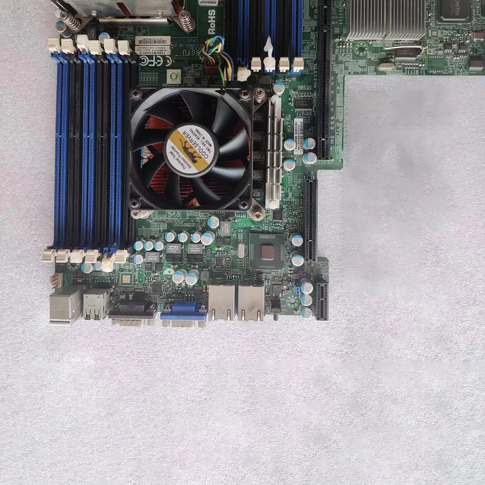 X8DTU-F Supermicro デュアルウェイサーバーマザーボード 55 56 シリーズ CPU LGA1366