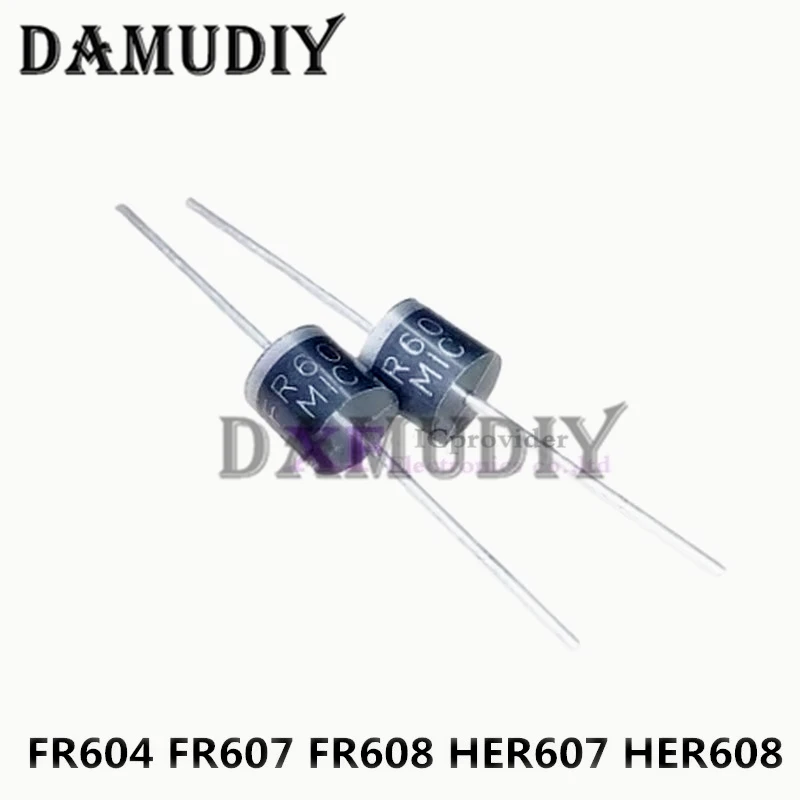 50???? FR607 FR604????? HER608 HER607 6A1000V R-6???????