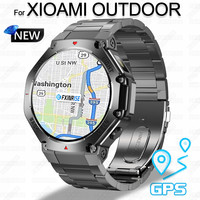 For XIAOMI Outdoor Sport GPS Smart Watch Men 1.53-inch HD AMOLED Screen IP68 Waterproof Bluetooth Call NFC Smart Watch 2025 New