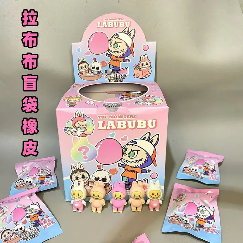 

8/16/20/32pcs/set New Eraser 3d Cartoon Cute Doll Pencil Eraser Do Office Work Stationery School Student Supplies Gift