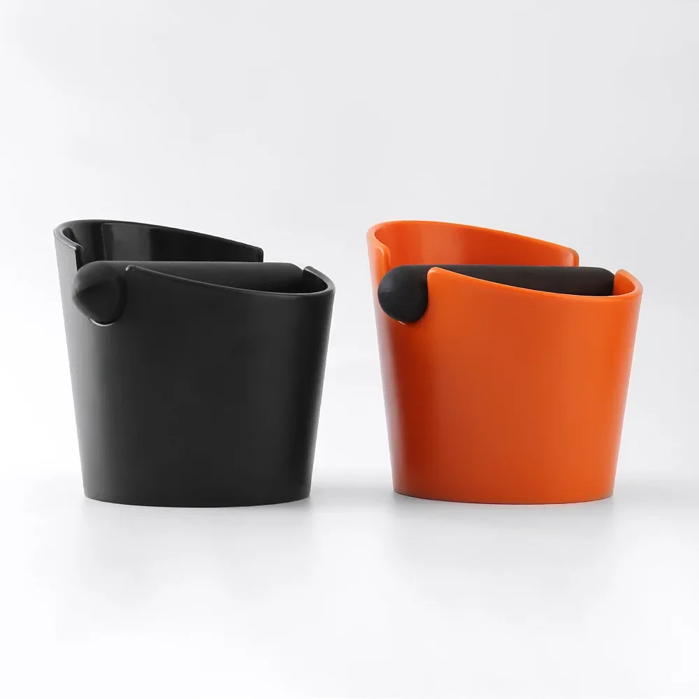 Shock-Absorbent Coffee Knock Box Anti-Slip Espresso Grounds Waste Bin Dump Grind Tool for Barista Portafilter Accessories Cafe