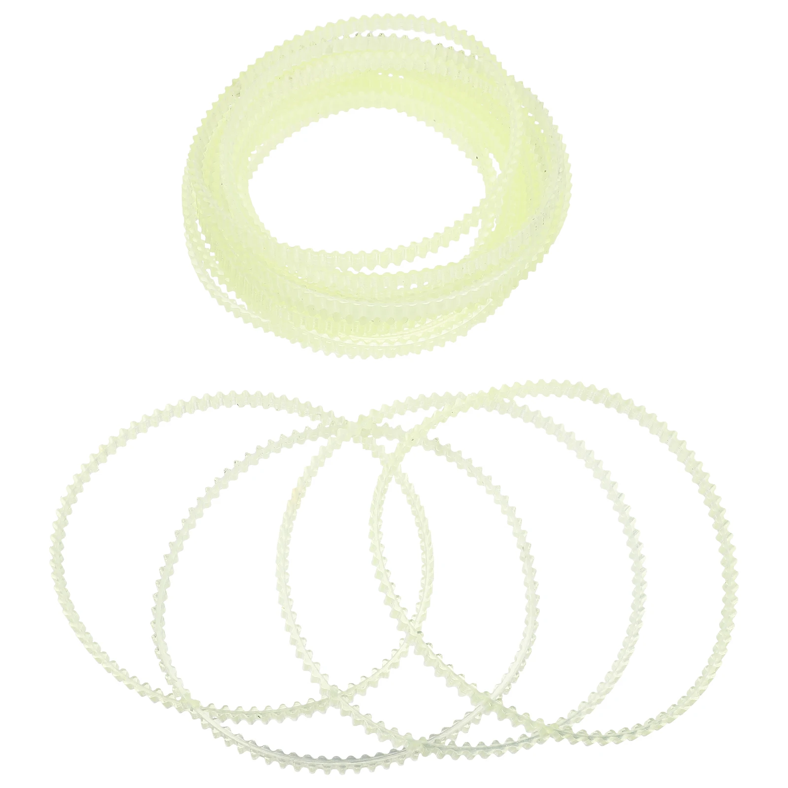 

20pcs Sewing Machine Belts Durable Rubber Home Motor Replacement Smooth Transmission Home Sewing Machine Accessories Practical