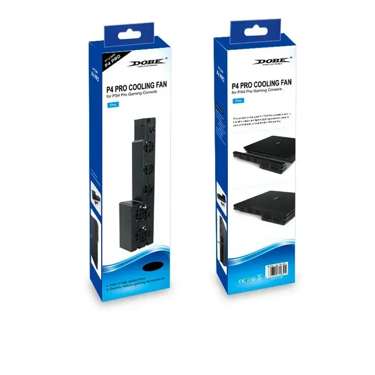 Ventilateur de refroidissement pour console de jeu PS4 Pro, refroidissement à température turbo de haute qualité, ventilateur externe GérUSB avec câble de chargement USB, 2024