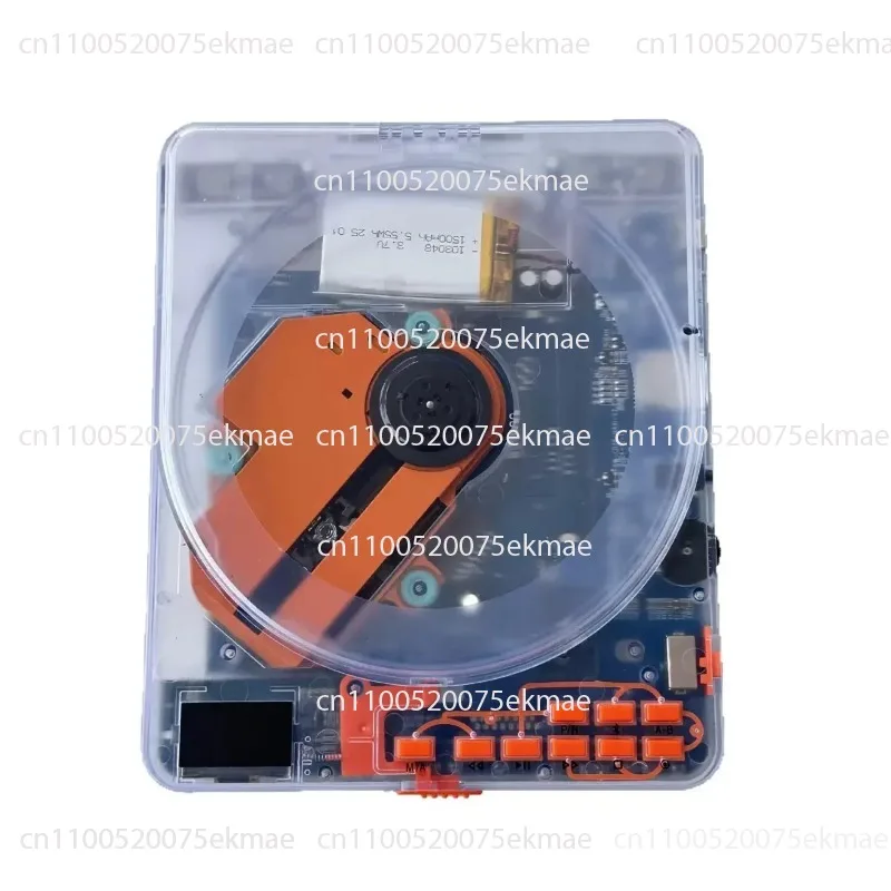 مشغل أقراص مضغوطة شفافة مشهورة لتعلم اللغة الإنجليزية مكرر ألبوم قرص CD مشغل MP3