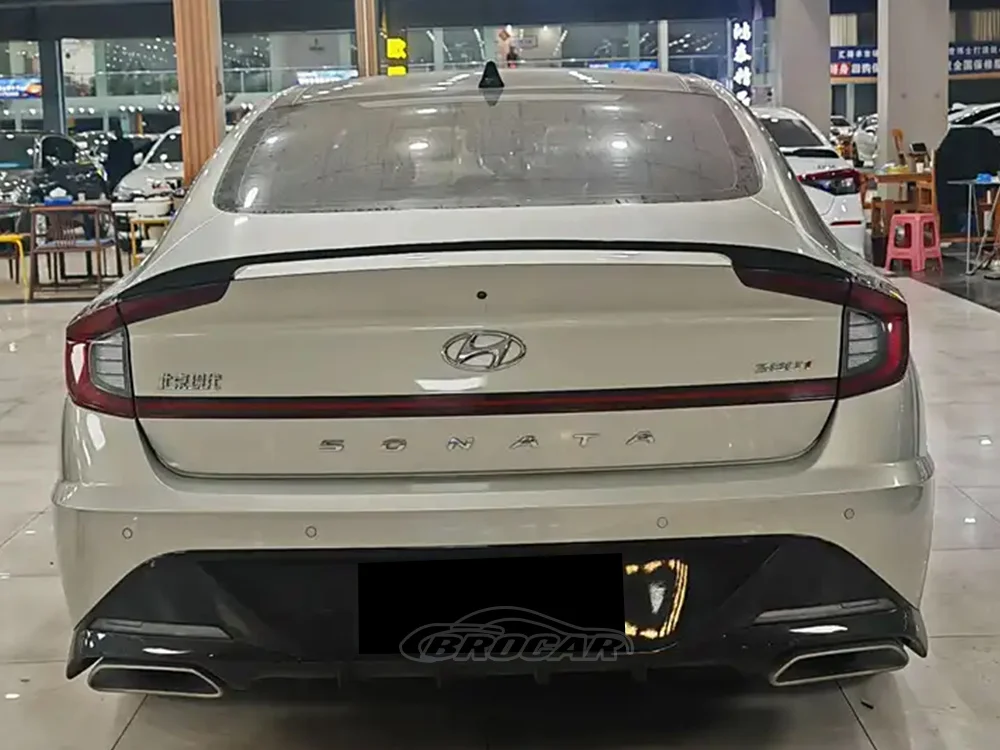 For 2020 21 22 2023 Hyundai Sonata 10 GEN 10 Original Style High Quality ABS Plastic Unpainted Spoiler Trunk Boot Wing Spoiler