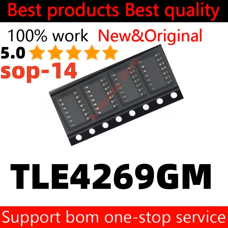 

(5-10pcs)TLE4269GM TLE4269G TLE4269 4269 sop-14