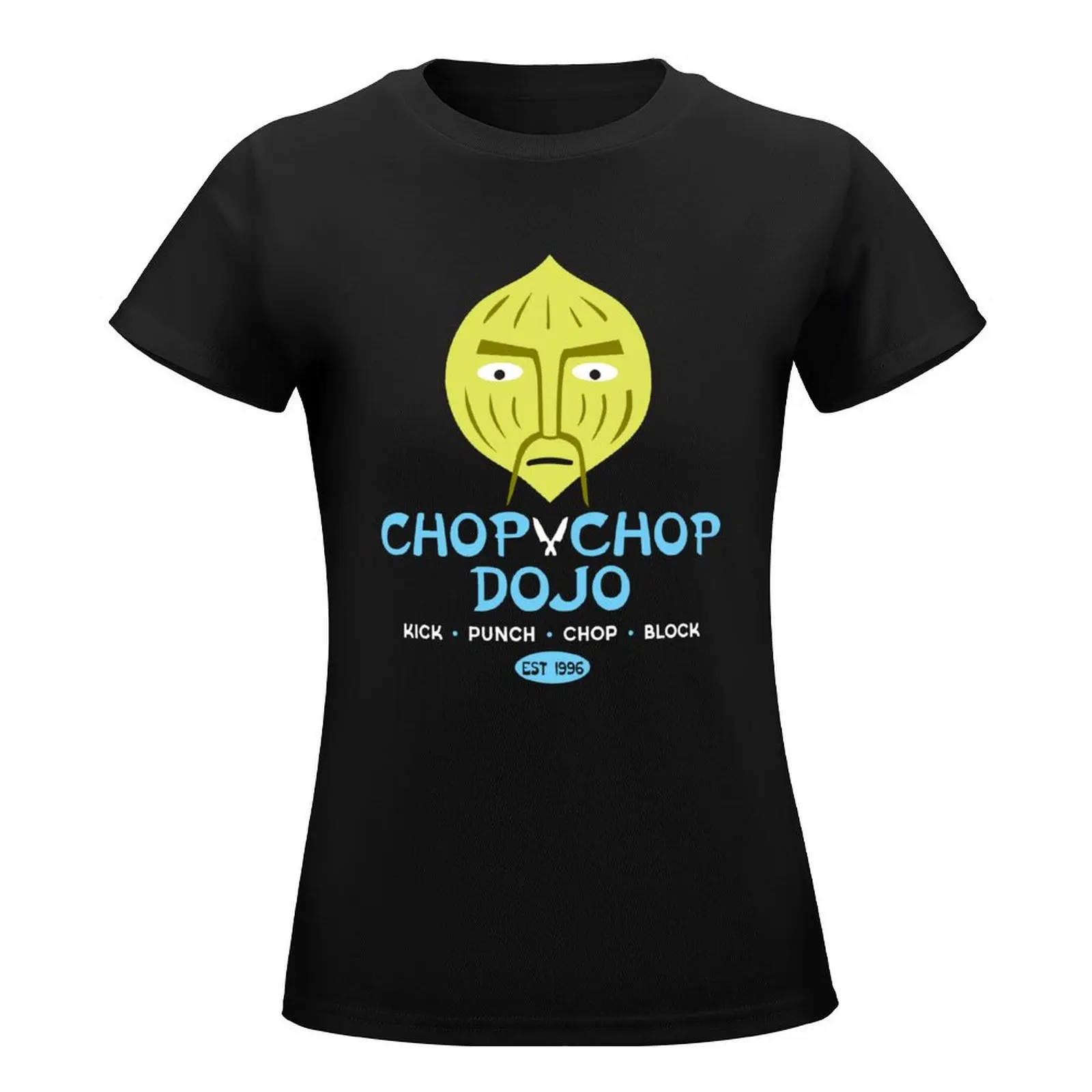 Chop Chop Dojo T-Shirt tees cute tops Aesthetic clothing Women t-shirts