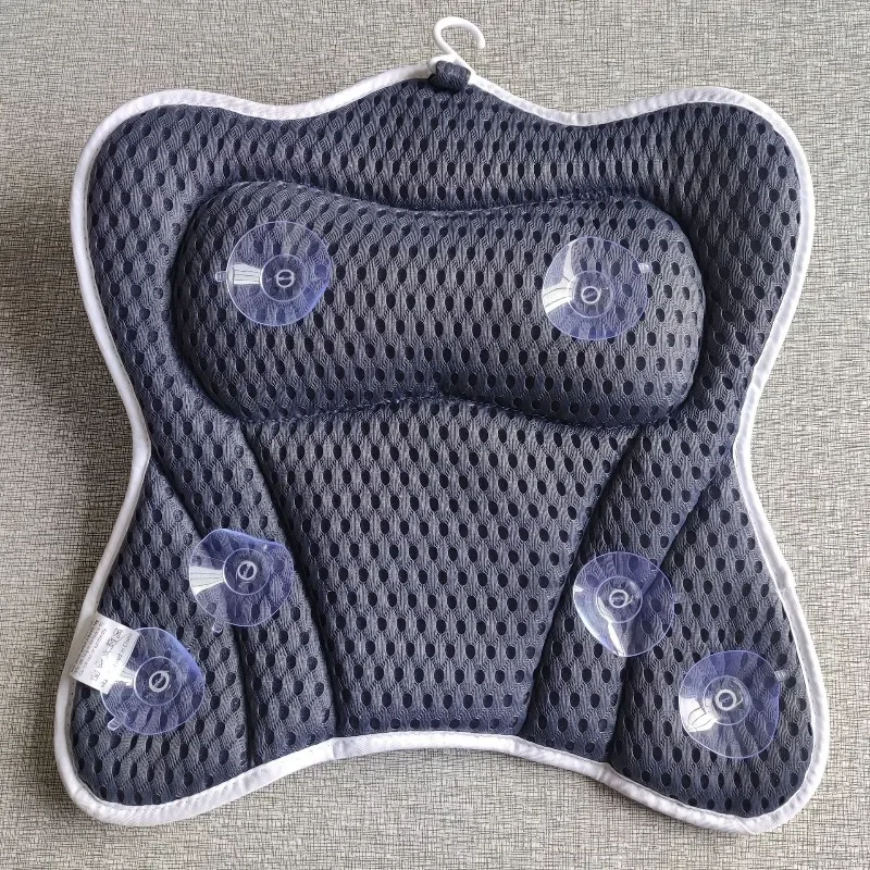 

Butterfly Bathtub Pillow Massage Bath Quick-Drying Breathable Bathroom Pillow with Suction Cup Hook for Comfortable Bathing Expe