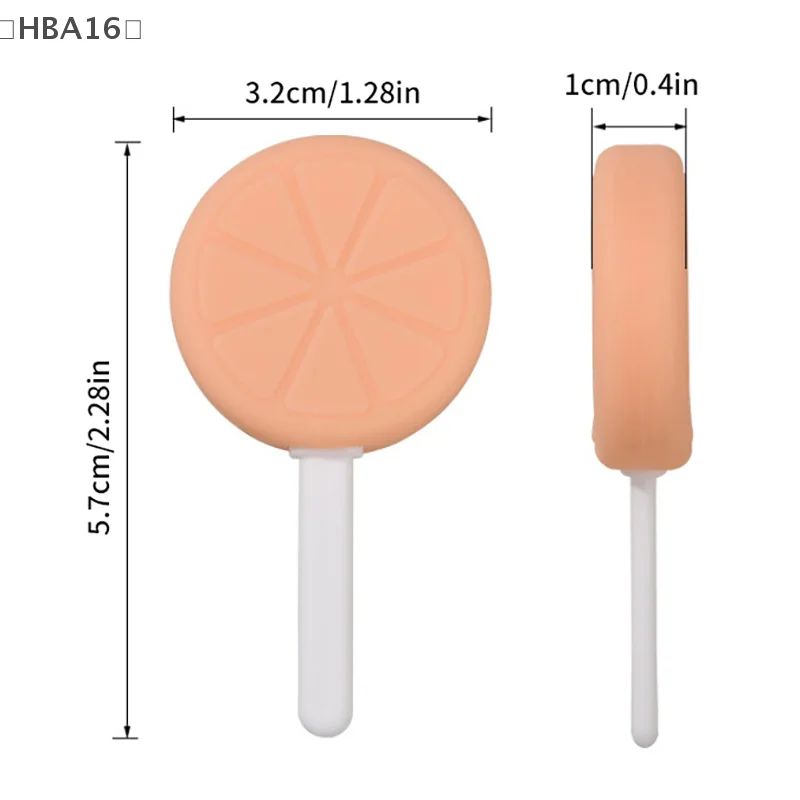 1/2Pcs Chewies Fruit Scents Aligner Silicone Teeth Grinding Stick  Bite Chew Aligners Hand Held Aligner Chewies Dental Aligner