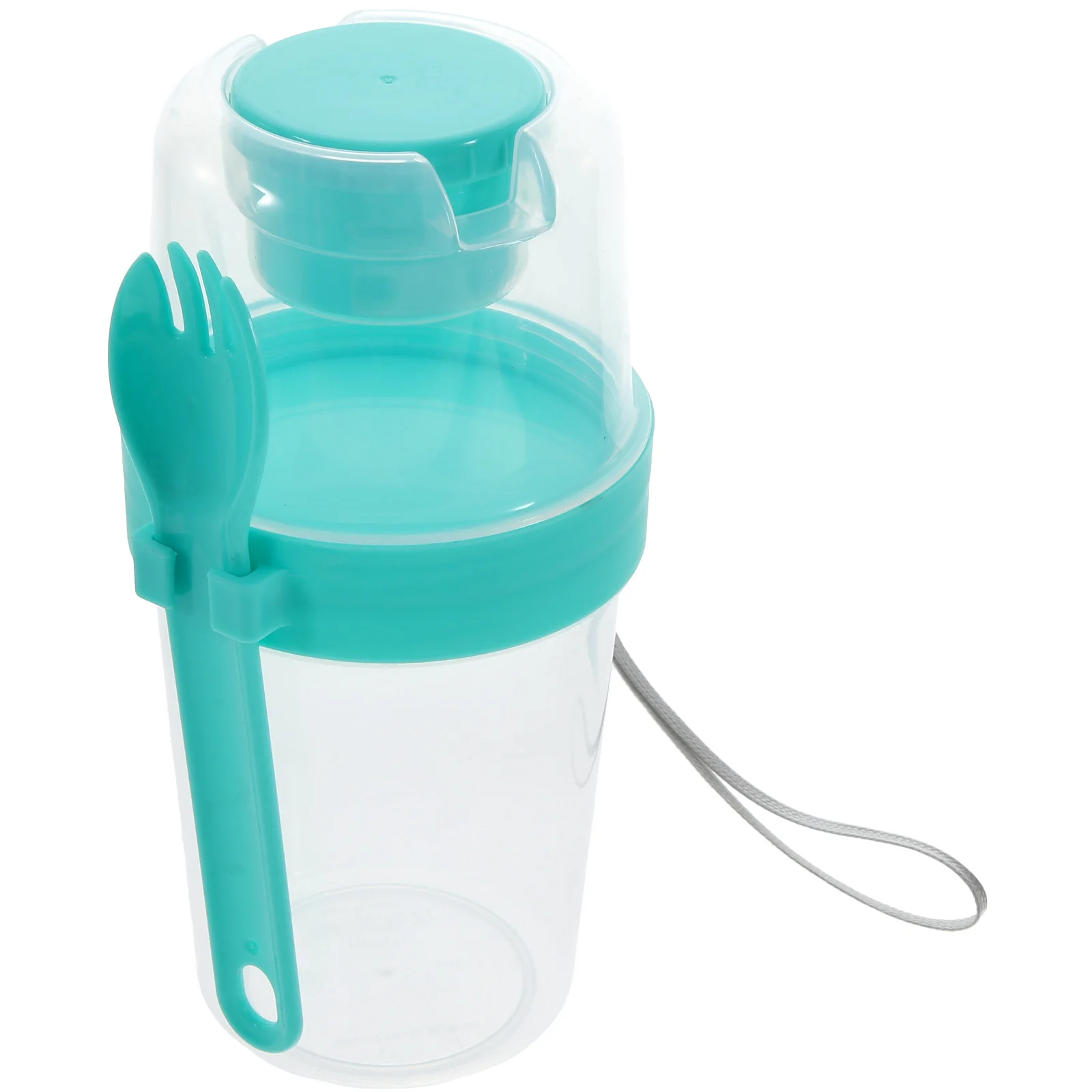 

Portable Salad Cup Workplace Food Container Overnight Oats Jars for Fine Texture Cereal Pp Breakfast