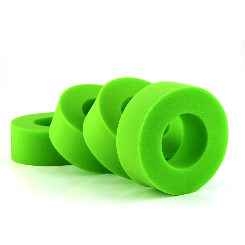 

RC 105mm Green Soft Foam Fit 1.9“ 2.2” Wheel Tires for 1/10 RC Crawler Car Axial SCX10 90046 TRX4 TRX6 Redcat Gen8