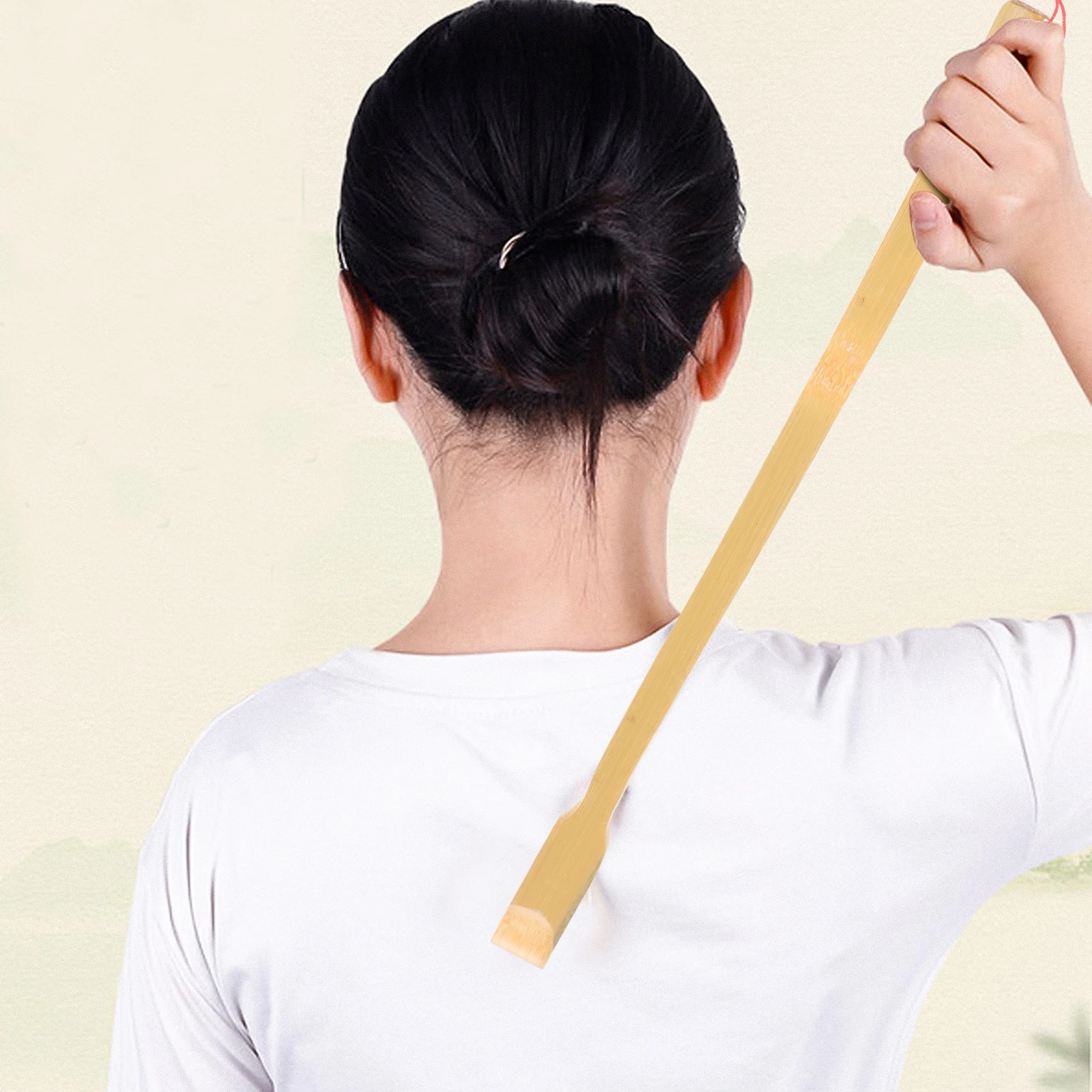 

4Pcs Bamboo Back Scratcher Portable Handheld Self Massage Tool Home Back Itch Scratching Device Relaxation Claw