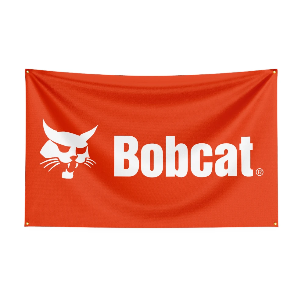 3X5Ft Bobcats mechanical tool  Flag For Decor