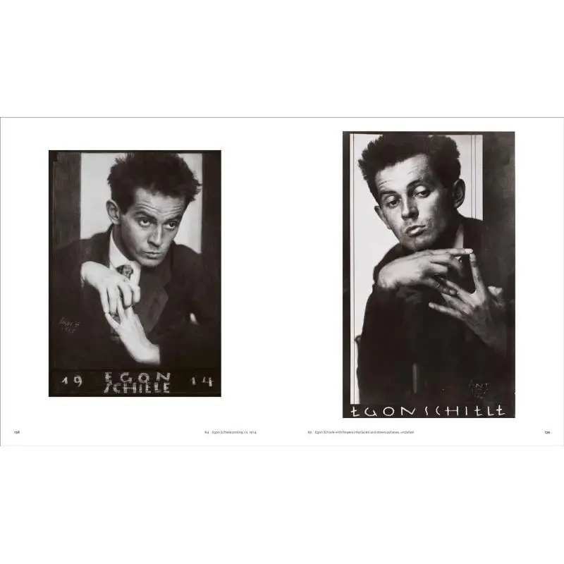 The Faces Of Egon Schiele Self Portraits Elizabeth Leoplod And Stefan   Kutzenberger Hirmer 9783777441832 Book