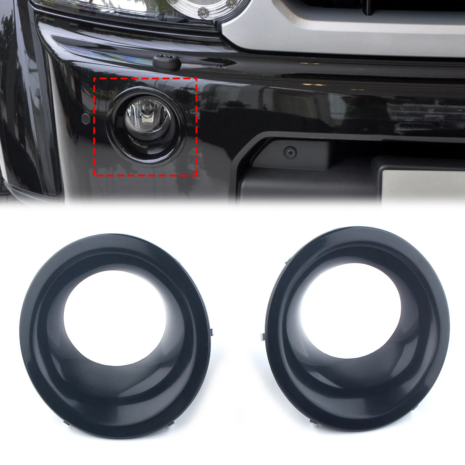 LR015461 LR015462 Auto Paraurti Anteriore Fendinebbia Lunetta di Copertura Per Land Rover LR4 2010-2011 2012 2013 2014