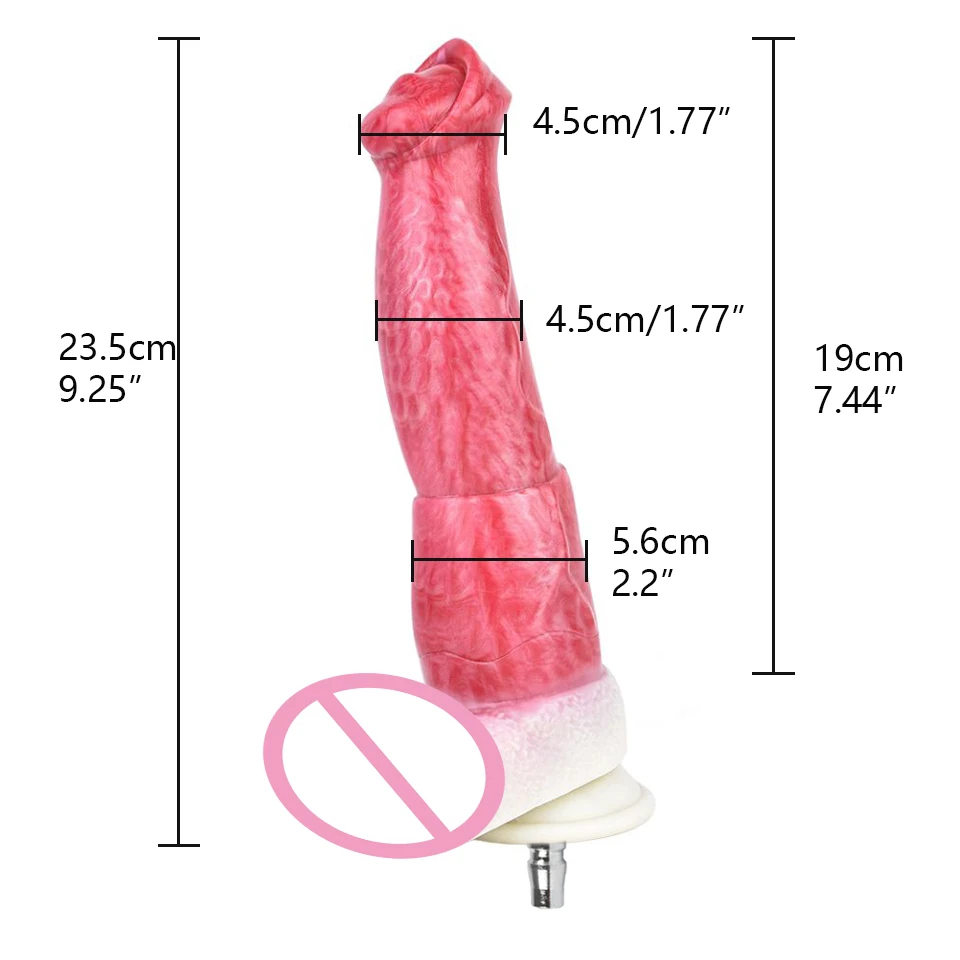 ROUGH BEAST Animal Dildo Attachment for Sex Machine Vac-U-Lock Masturbation Machine Silcone Anal Plug Accessories Sex Toys Man