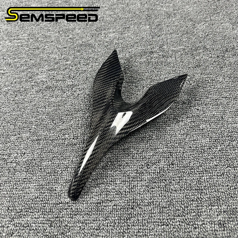 

100% Carbon Fiber Decorative Cover Motorcycle Windshield Fairing Cover‌ For Qjmotor Sport Racing SRK 921RR SRK 921 RR SEMSPEED
