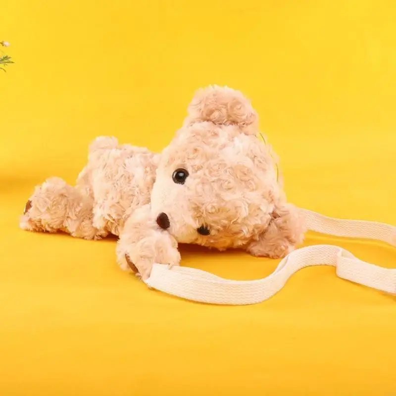 

340D Women Lovely Mini Bear Shoulder Bag Bear Cosmetic Bag Crossbody Bag Fashion Girls Bag
