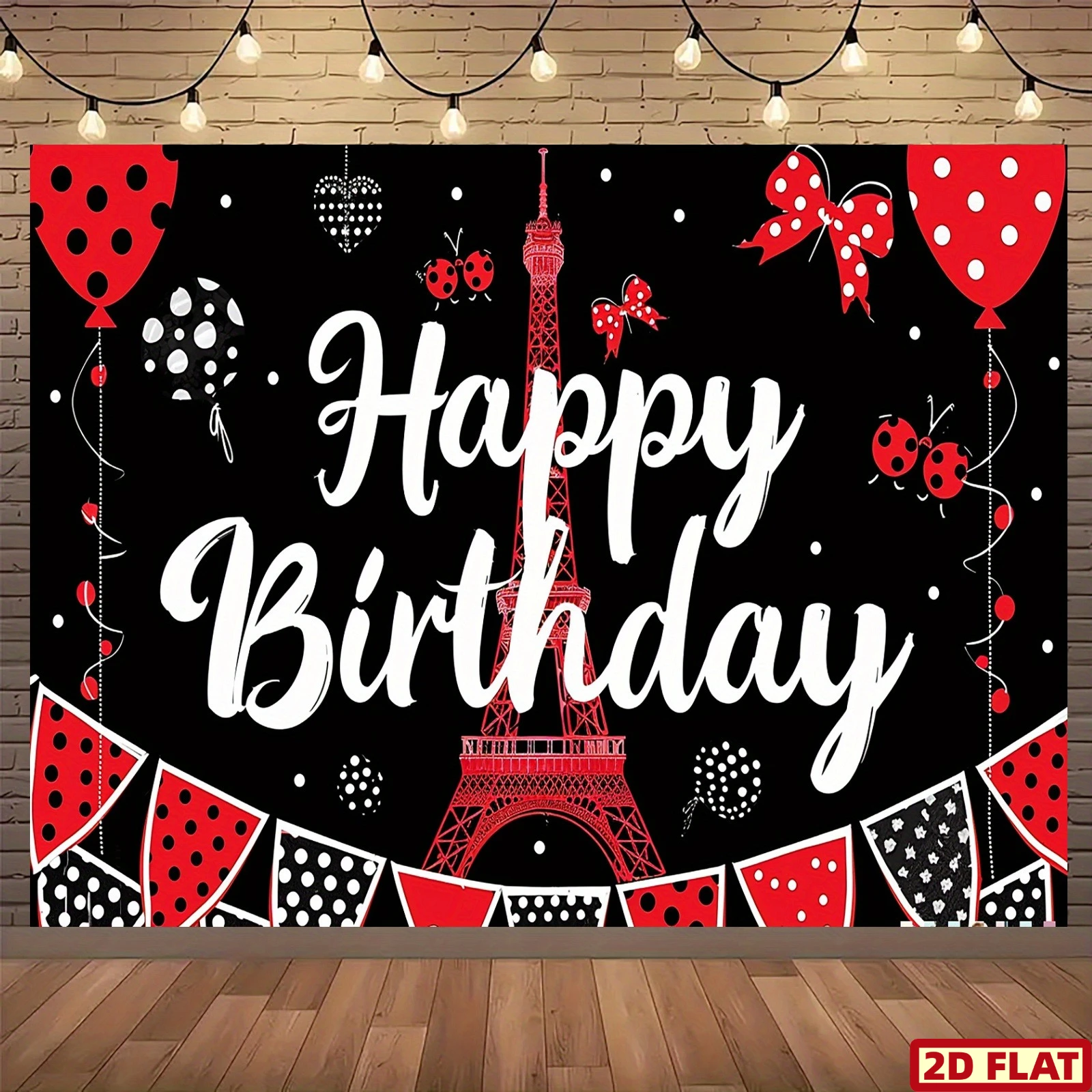 2D Flat, 1Pc Parisi…