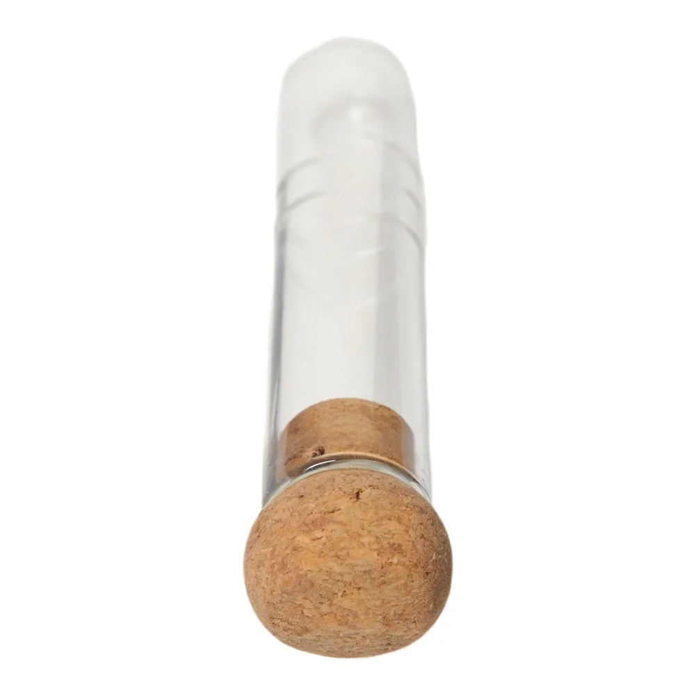 Micro-Perforated Glass Tea Infuser for Loose Leaf Tea Test Tube Style Infuser Compatible with Most Mugs and Teapots