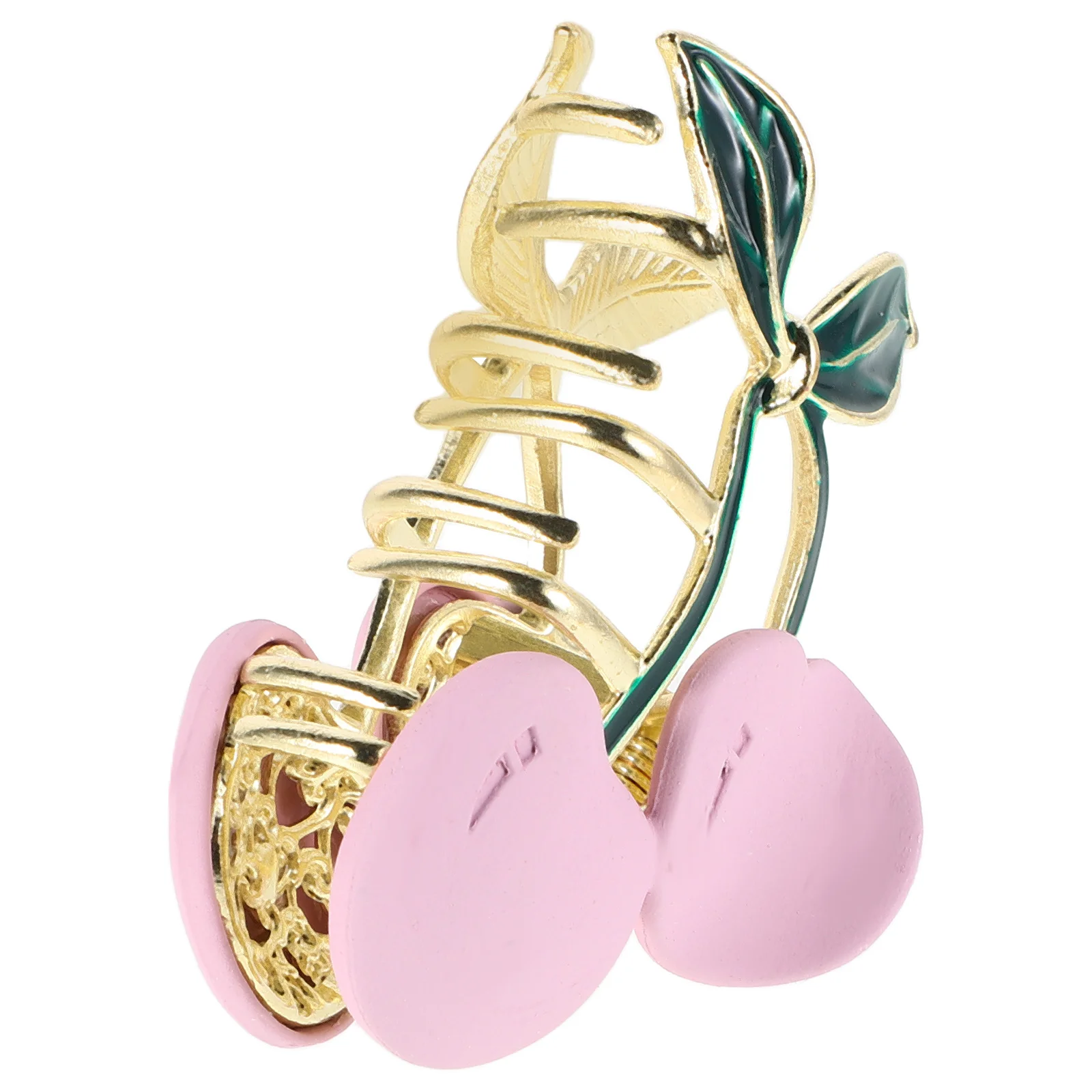 

Cute Cherry Claw Clips Material Accessories Women Girls Ponytail Clip Novelty Grip Jaw Baths Clips For Hair