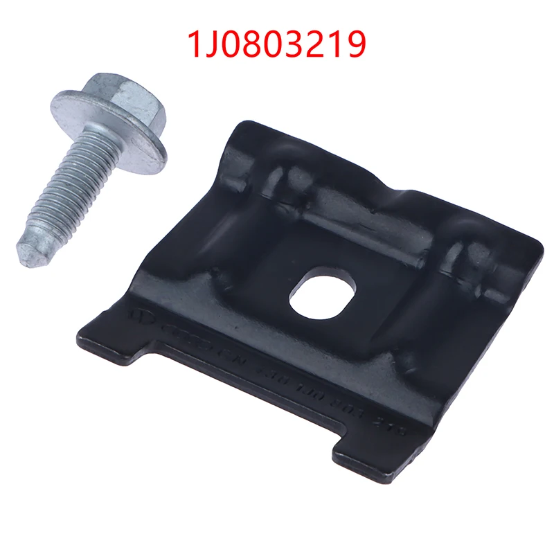 1J0803219 Bracket Battery Hold Down Clamp Compatible With Beetle CC Tiguan Touran Jetta Polo 6R Golf MK4 MK5 Passat B6 Bora Q3