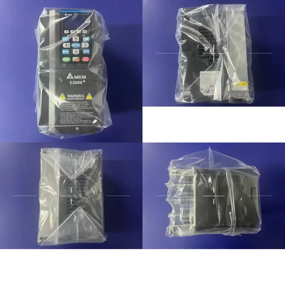 

VFD C2000+ Series Frequency Inverter VFD022C43A-21 2.2KW 3HP 460VAC 6A 3Phase