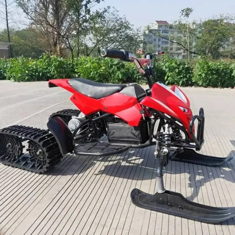 مصنع حار بيع ملعب الثلج دراجة نارية صغيرة زلاجة التزلج على الجليد الكهربائية