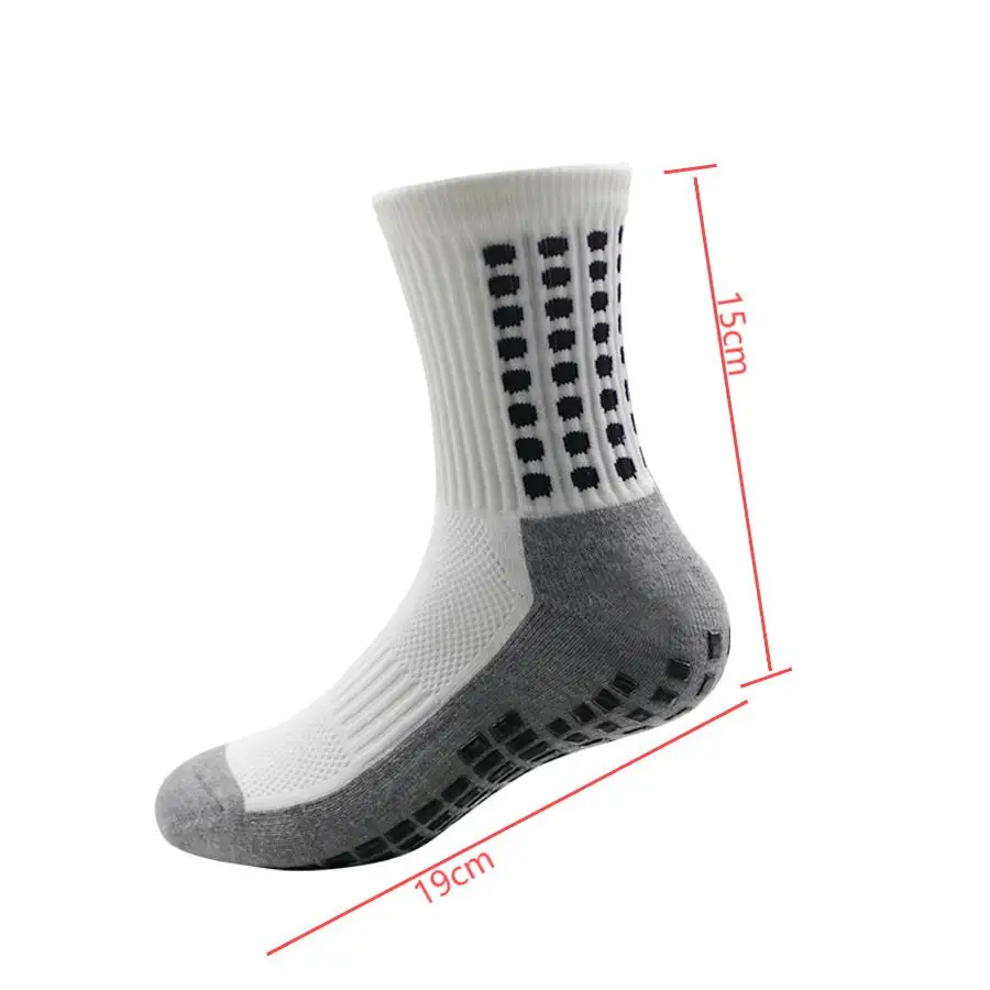 2 Piece Set High Quality Soccer Sports Grip Socks Leg Cover Kids Non-slip Basketball Football Socks Yoga Outdoor