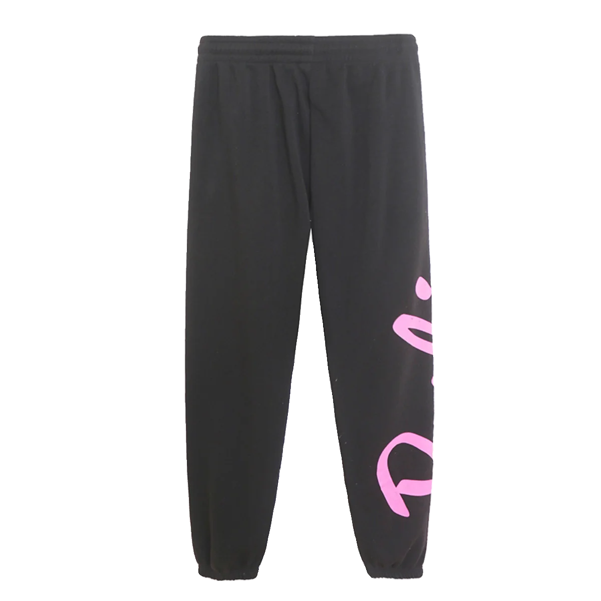 Pantaloni della tuta neri Barbie Cartoon Plus pantaloni da Yoga in velluto Y2K pantaloni Casual da donna con gamba morbida pantaloni larghi da donna