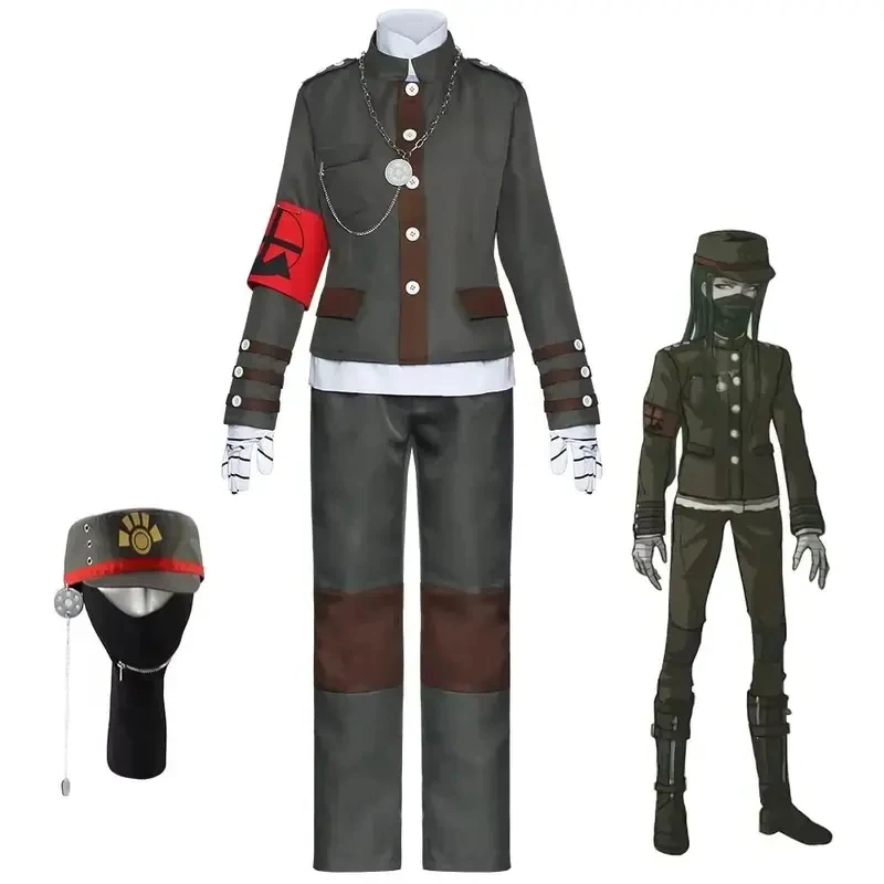 ER1KRole-playing Suit For Danganronpa Anime Cosplay Costume Men's Korekiyo Shinguji Full Set Jacket Pants And Tie Included5H[[ - view 2