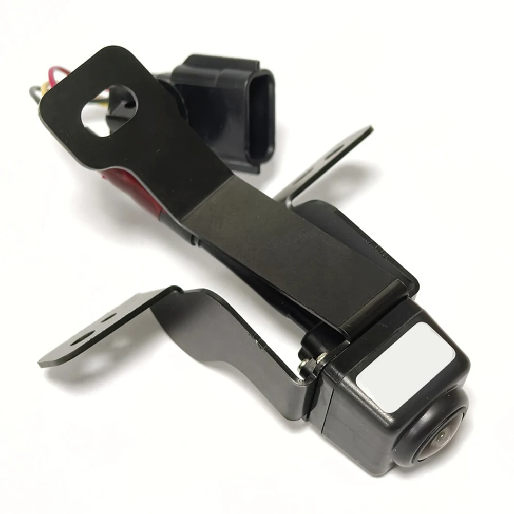 Qashqai 2010-2015 Black Front Parking Camera Quick Installation Easy To Use ABS Construction Parking Assistance
