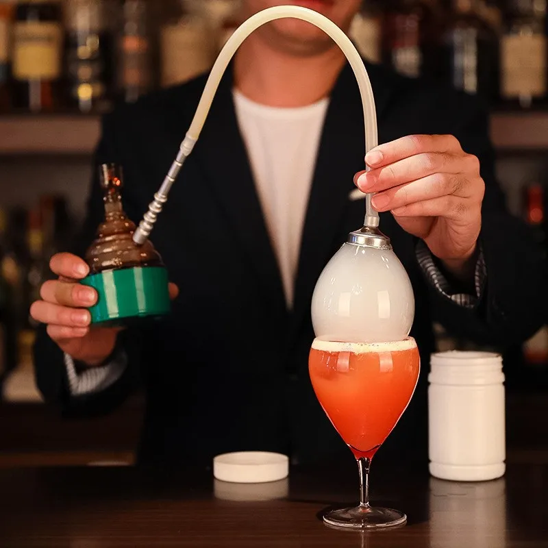 Liquid Smoke Machine,Smoke Gun,Cocktail Tools,Bartender Supplies,Bar Accessories