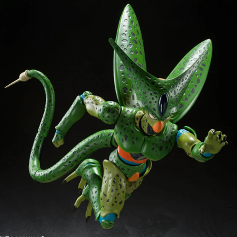 Bandai Genuine S.H.Figuarts Anime Figure Cell First Form 170mm Action Figure Toys for Boys Kids Gift Collectible Model Ornaments