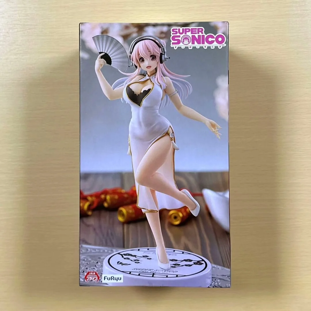Original FuRyu Trio-Try-iT Figure SUPERSONICO 21cm Animation Figures Cheongsam Characters toy