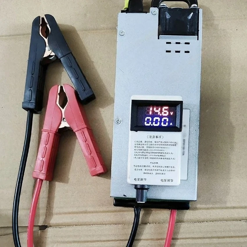 

Зарядное устройство 100А 60А для литий-железо-фосфатных, тройных литиевых и свинцово-кислотных аккумуляторов, с регулируемым током и напряжением для зарядки автодомов