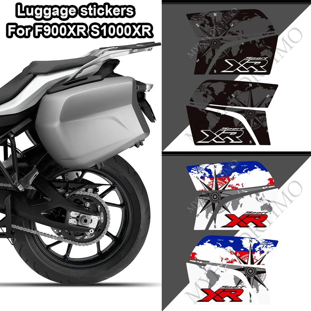 

For BMW F900XR S1000XR 900 S 1000 XR 2016-2022 New Motorcycle Case Sticker Side Boxes Panniers Luggage Protection Decals