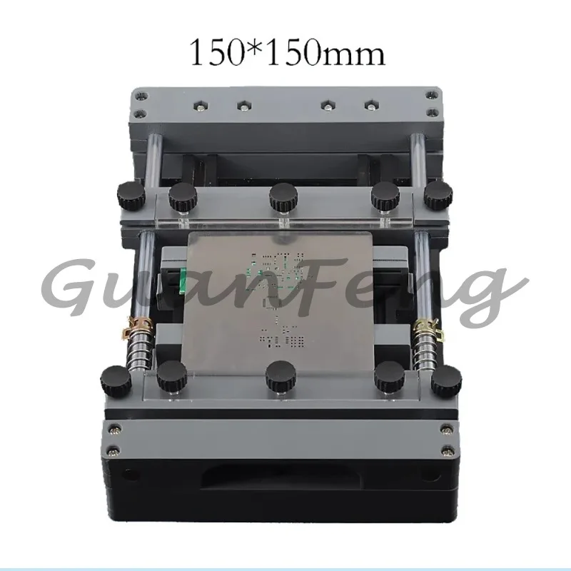 Benchtop Manual Solder Paste Stencil Printer Manual Screen Printing Equipment For Pcb Circuit Board Production