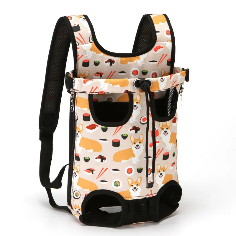 

New Outdoor Dog Bag Camouflage Breathable Backpack for dog Travel Puppy carrier Transport Vehicle Pet Mesh Dog Carrying Bag