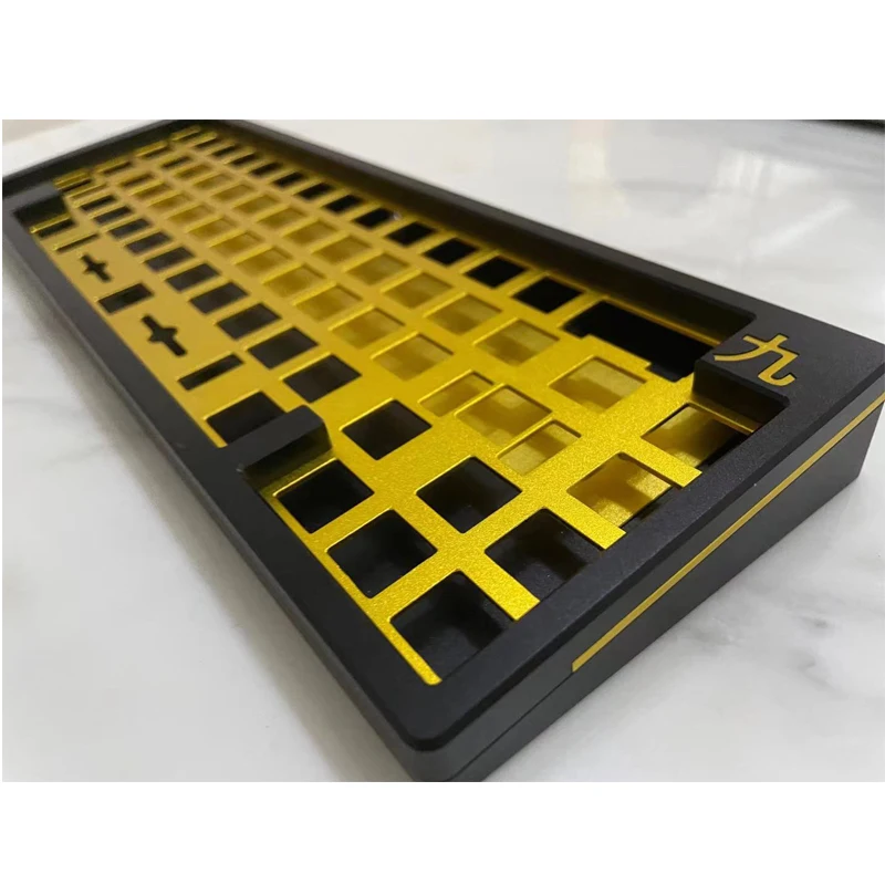 Mechanical Keyboard Seat 40% 75% 65% GH60 GK61 GK64 108/104/87keys Case and Weight Plate CNC Machining Custom Aluminum