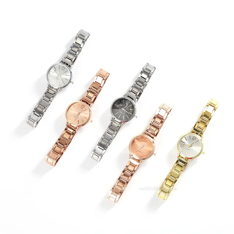 

Watch for Women Simple Female Casual Ladies Stainless Steel Silver Band Strap Ladies Quartz Watch Analog Wrist Watch Reloj Mujer