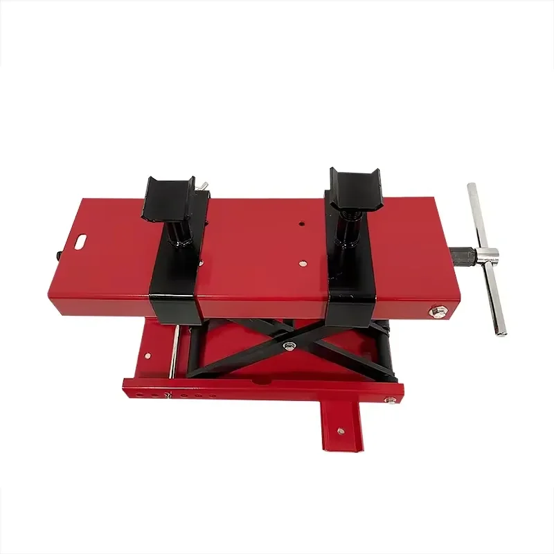 Factory Price High Quality Motorcycle Hoist Stand Adjustable Steel Repair Jack Motorcycle Platform Lift