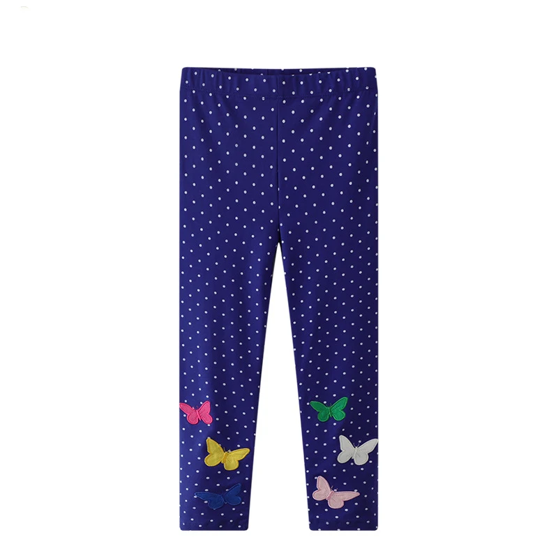 Little maven Autumn Toddler Baby Girls Leggings Pants Cotton Trousers Kids Clothes Cartoon Unicorn Children\'s Clothing