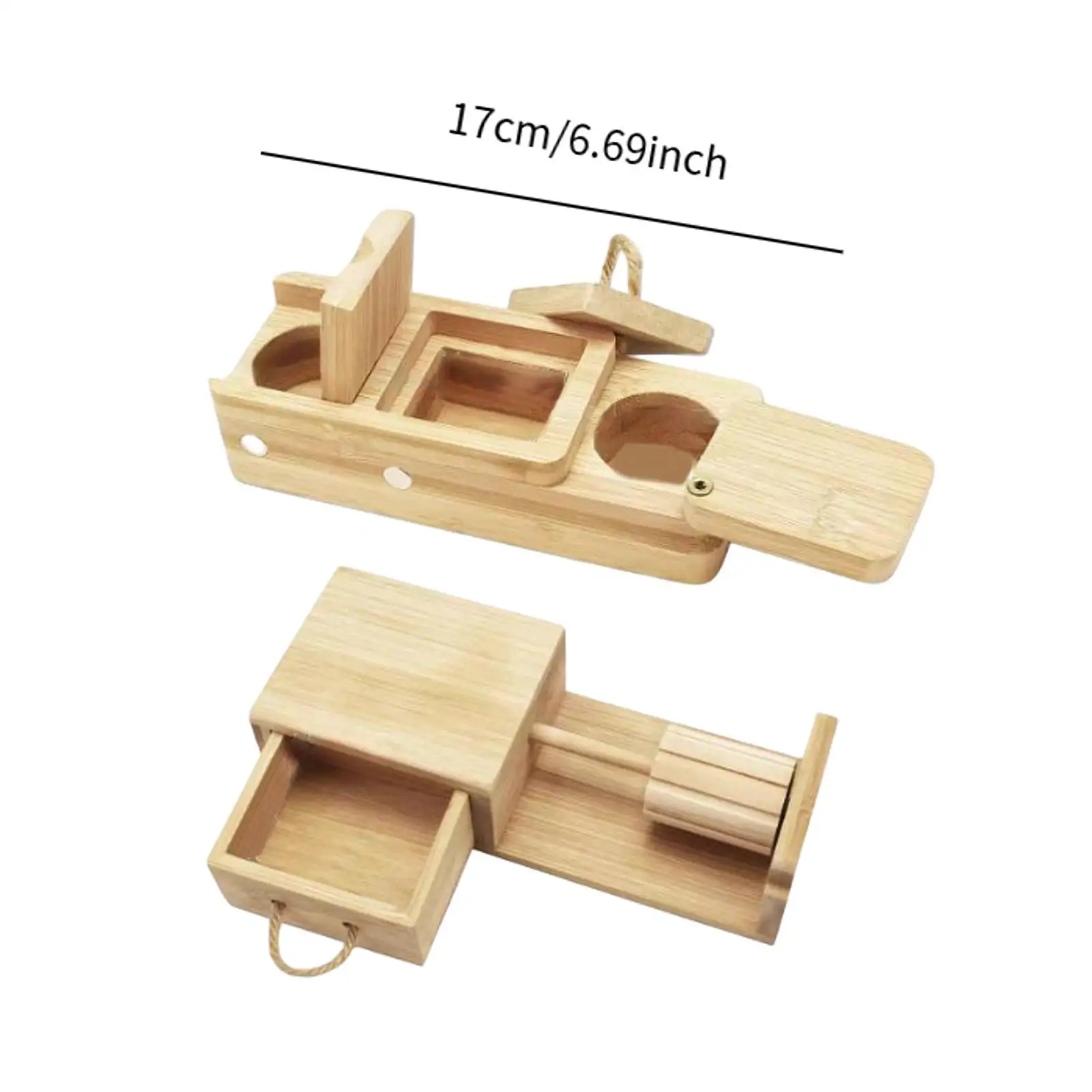 Hamster Foraging Toy Creative Hide Treats Puzzle for Mouse Small Pet Bunny view 6