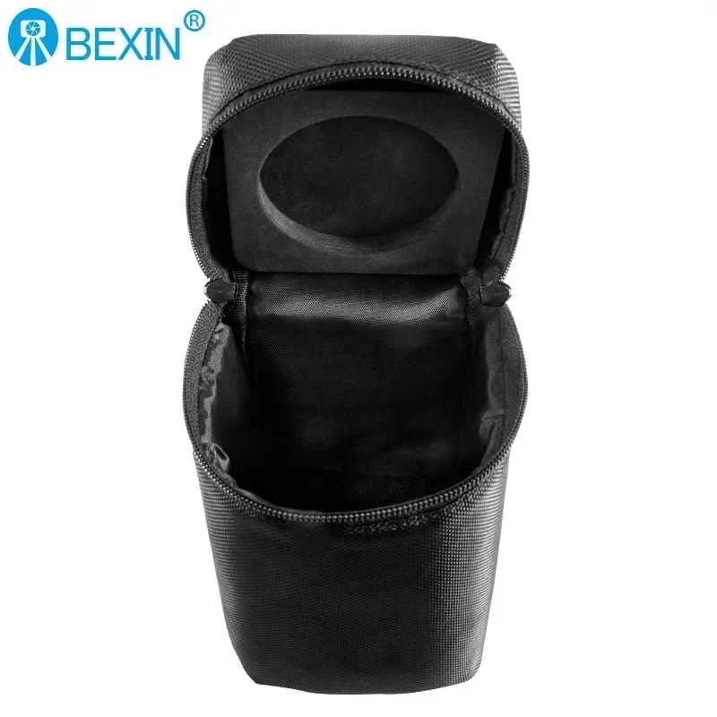 SLR Camera Lens Bag Portable Lens Storage Liner Bag Plus Cotton Shockproof Protective Bag Polyester Thickened Protective Bag