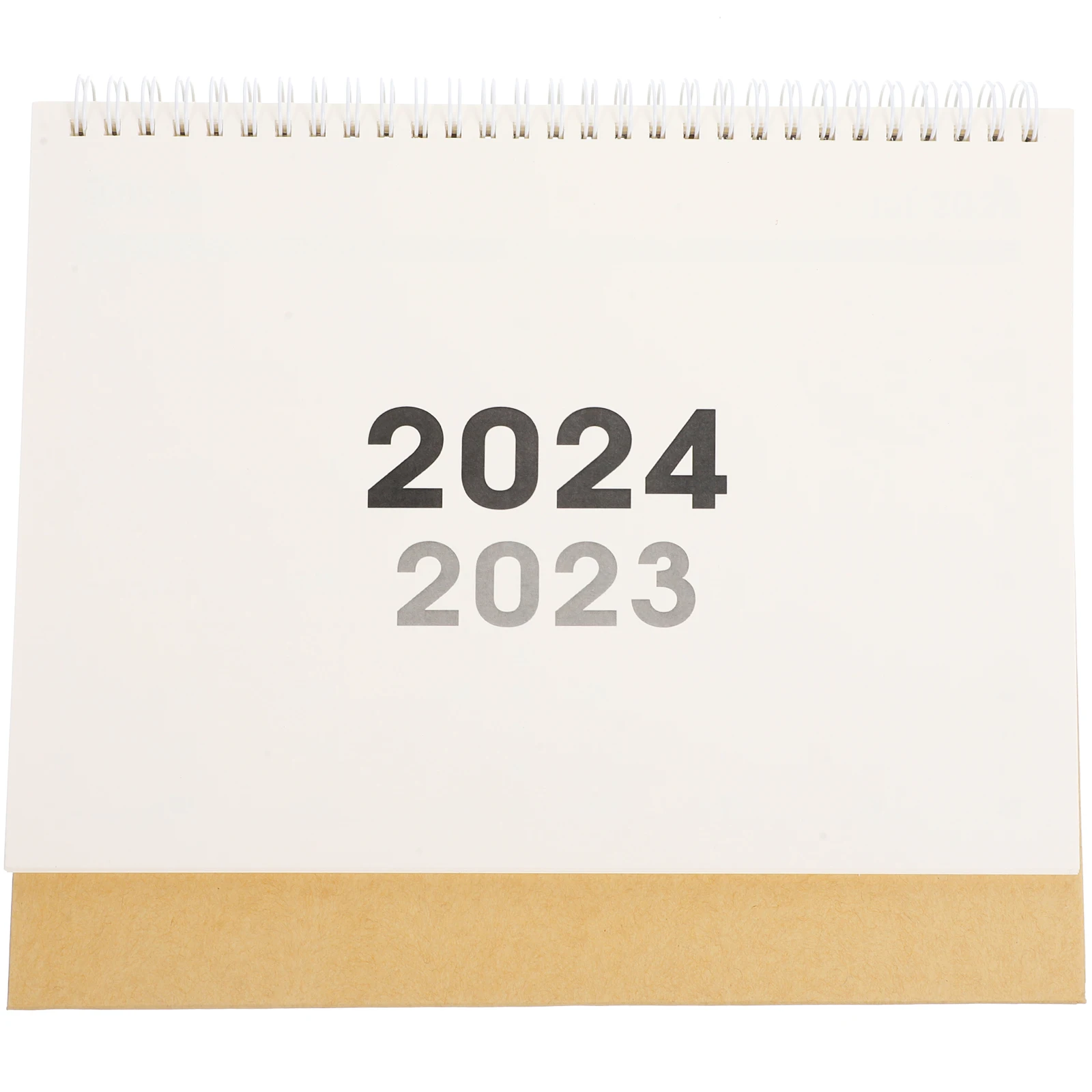 

Настольный компьютер 2024 года, 10 дюймов, жесткий горизонтальный простой календарь, украшения для стола, канцелярские товары, ежедневный планировщик на месяц, декор, столешница