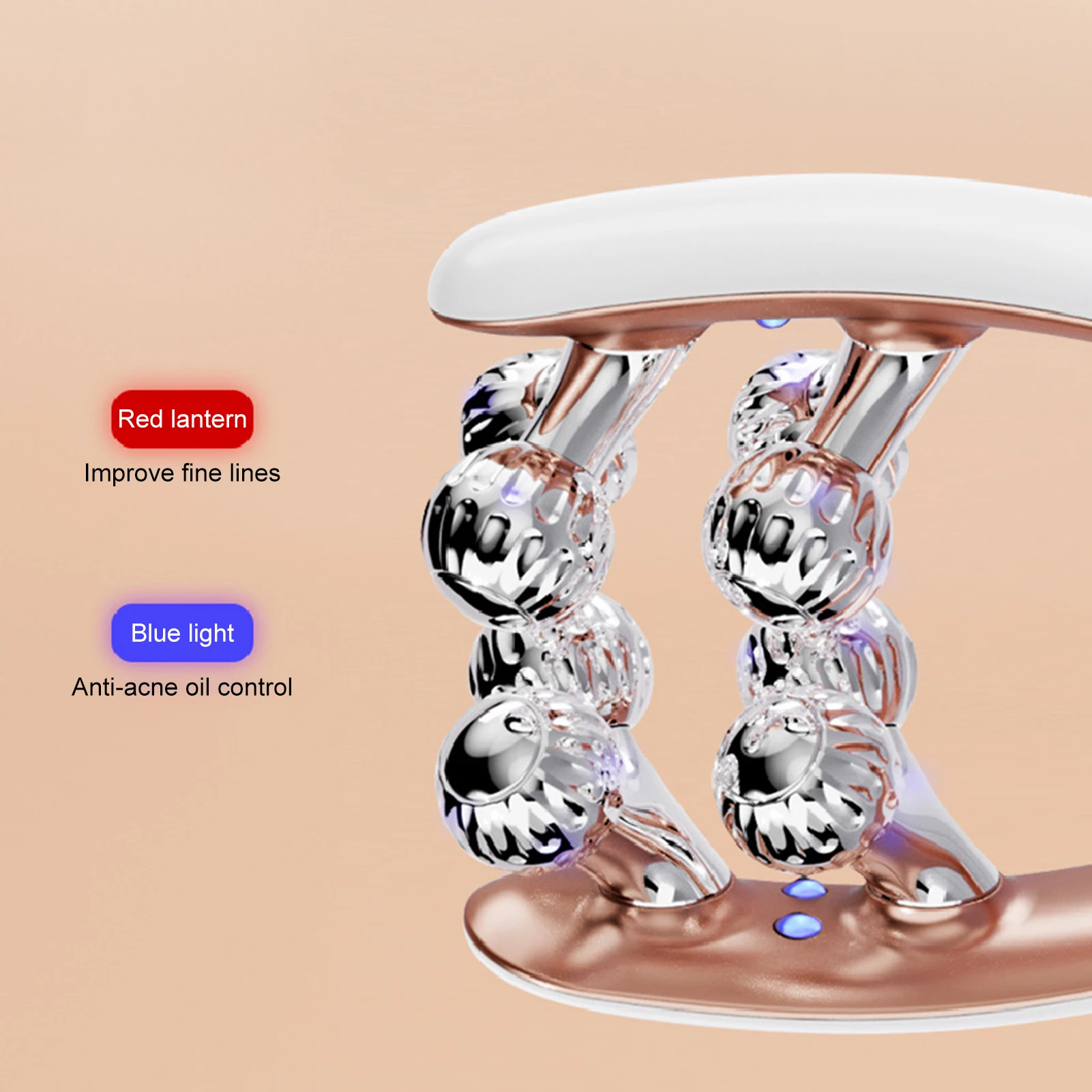 EMS Facelift-Geräte, verstellbares Doppelkinn, Reduzierrolle, Hautstraffung, Arme, Beine, Massagegerät für die tägliche Hautpflege